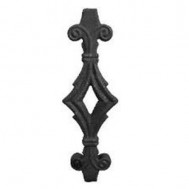 41.412 Ornamental Wrought Iron Forged Studs For Fence Gate