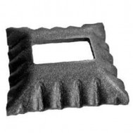 44.053 Decoration Metal Fence Gates Wrought Iron Bases