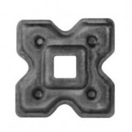 44.067 Decoration Metal Fence Gates Wrought Iron Bases