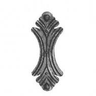 44.202 Decoration Metal Fence Gates Wrought Iron Bases