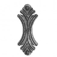44.204 Decoration Metal Fence Gates Wrought Iron Bases