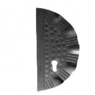 SIMEN METAL 63.103.01 Ornamental Wrought Iron Lock Plate For Gate
