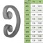 10.091-10.099.01 Wrought Iron House Gate Designs Steel Scroll