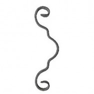 10.125 Wrought Iron House Gate Designs Steel Scroll