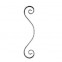 10.130 Wrought Iron House Gate Designs Steel Scroll