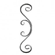 10.131Wrought Iron House Gate Designs Steel Scroll
