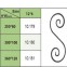 10.179-10.181 Wrought Iron House Gate Designs Steel Scroll