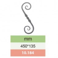 10.184 Wrought Iron House Gate Designs Steel Scroll