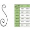 10.206-10.211.01 Wrought Iron House Gate Designs Steel Scroll
