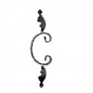 10.220 Wrought Iron House Gate Designs Steel Scroll