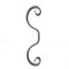 10.222.01 Wrought Iron House Gate Designs Steel Scroll