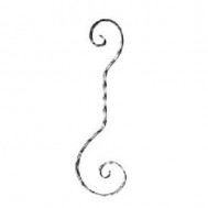 10.223 Wrought Iron House Gate Designs Steel Scroll