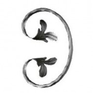 10.232 Wrought Iron House Gate Designs Steel Scroll