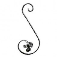 10.254 Wrought Iron House Gate Designs Steel Scroll