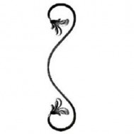 10.256 Wrought Iron House Gate Designs Steel Scroll