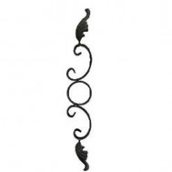 10.257 Wrought Iron House Gate Designs Steel Scroll