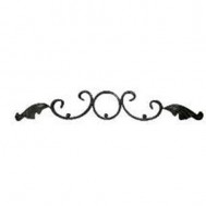 10.258 Wrought Iron House Gate Designs Steel Scroll