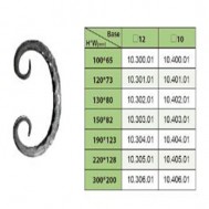 10.300.01-10.406.01 Wrought Iron House Gate Designs Steel Scroll