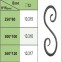 10.315-10.317  Wrought Iron House Gate Designs Steel Scroll