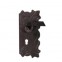 Ornamental Wrought Iron Lock Plate For Gate