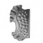 Ornamental Wrought Iron Lock Plate For Gate