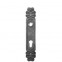 Ornamental Wrought Iron Lock Plate For Gate