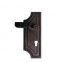 Ornamental Wrought Iron Lock Plate For Gate