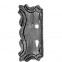 Ornamental Wrought Iron Lock Plate For Gate