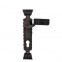 Ornamental Wrought Iron Lock Plate For Gate