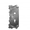 Ornamental Wrought Iron Lock Plate For Gate
