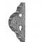 Ornamental Wrought Iron Lock Plate For Gate