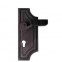 Ornamental Wrought Iron Lock Plate For Gate