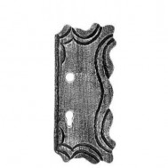 SIMEN METAL 63.110 Ornamental Wrought Iron Lock Plate For Gate