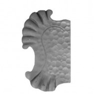 SIMEN METAL 63.117 Ornamental Wrought Iron Lock Plate For Gate
