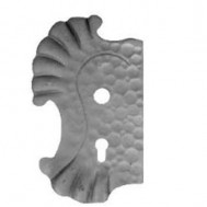 SIMEN METAL 63.119 Ornamental Wrought Iron Lock Plate For Gate