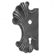 SIMEN METAL 63.127 Ornamental Wrought Iron Lock Plate For Gate