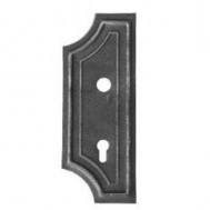 SIMEN METAL 63.130.01 Ornamental Wrought Iron Lock Plate For Gate