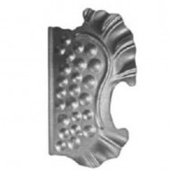 SIMEN METAL 63.135 Ornamental Wrought Iron Lock Plate For Gate