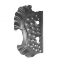 SIMEN METAL 63.136 Ornamental Wrought Iron Lock Plate For Gate
