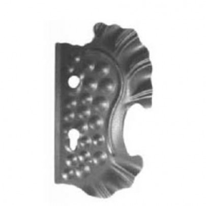 SIMEN METAL 63.137 Ornamental Wrought Iron Lock Plate For Gate