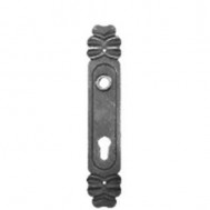 SIMEN METAL 63.140 Ornamental Wrought Iron Lock Plate For Gate