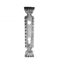 SIMEN METAL 63.141 Ornamental Wrought Iron Lock Plate For Gate