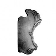 SIMEN METAL 63.152 Ornamental Wrought Iron Lock Plate For Gate