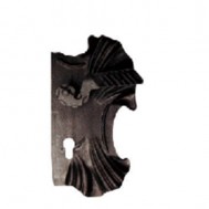 SIMEN METAL 63.172 Ornamental Wrought Iron Lock Plate For Gate