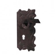 SIMEN METAL 63.178 Ornamental Wrought Iron Lock Plate For Gate