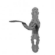 SIMEN METAL 63.191 Ornamental Wrought Iron Lock Plate For Gate