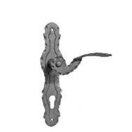 SIMEN METAL 63.192 Ornamental Wrought Iron Lock Plate For Gate