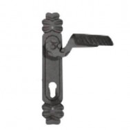 SIMEN METAL 63.196 Ornamental Wrought Iron Lock Plate For Gate