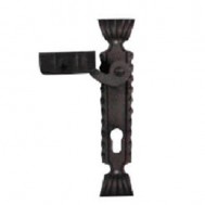 SIMEN METAL 63.197 Ornamental Wrought Iron Lock Plate For Gate