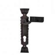 SIMEN METAL 63.198 Ornamental Wrought Iron Lock Plate For Gate